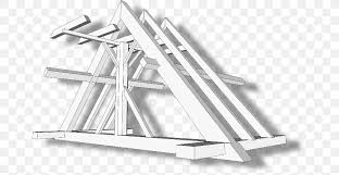 purlin roof rafter crown post beam png