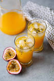 Is passion fruit puree the same as juice?