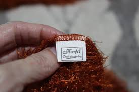 burnt orange eyelash yarn tru fit soft