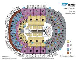 Extraordinary Hp Pavillion San Jose Concert Seating Chart