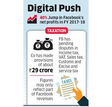 Facebook Indias Net Profit Rises 40 In Fy 2017 18 The