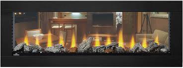 clearion see through electric fireplace