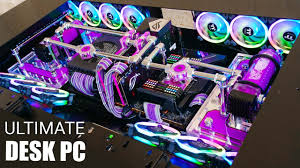 Plus, free shipping on gaming computer desk orders. 13000 Ultimate Custom Water Cooled Desk Gaming Pc Build Time Lapse 2080 Ti I9 9980xe Youtube