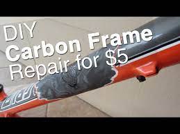 diy carbon bike frame repair tools