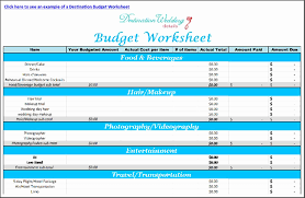 Printable Wedding Budget Spreadsheet Shiftmag Free Worksheet