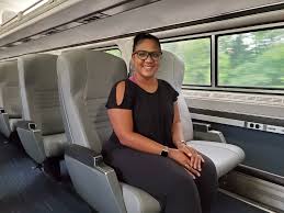 amtrak coach seats is upper level or