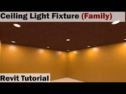 revit tutorial ceiling light fixture