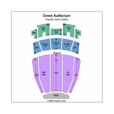 Ovens Auditorium Seating Chart With Seat Numbers