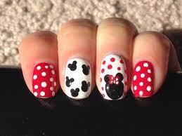 easy minnie mouse nail art beauty