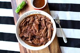 easy slow cooker bbq beef the super