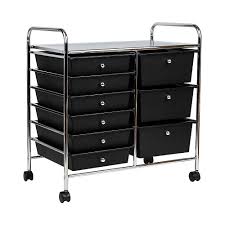 9 drawer mobile utility cart