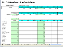 Profit And Loss Statement Template For Self Employed Excel 1426