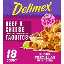 delimex beef cheese flour taquitos