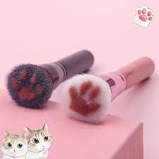 2pcs cat paw foundation makeup brush