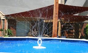 With rushing water sounds and visuals, this pool water feature recreates the zen ambience that natural waterfalls give off. B White Redshop Swimming Pool And Spa Waterfall Fountain Swimming Pool Fountain For Above And Below Ground Swimming Pools Full Sized Inflatable Pools Swimming Pools Migalio Com