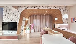 pink holiday home by kc design studio