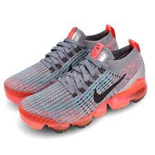 Details About Nike Wmns Air Vapormax Flyknit 3 Flash Crimson Grey Men Running Shoes Aj6910 601
