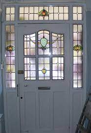 Stained Glass Repair Edwardian Door