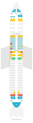 Seat Map Boeing 737 800 73h Delta Air Lines Find The Best