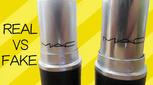 fake mac lipstick vs real ones