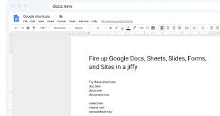 This Is The Fastest Way To Start A New Google Doc Sheet Or