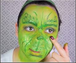the grinch makeup tutorial internet