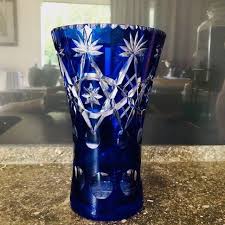 Versagel is a clear, odorless base that is most commonly used for handmade lip gloss. Lausitzer Glas Cobalt Blue Cut Vase Crystal Lead Catawiki