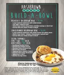Hashbrown Bowls Waffle House