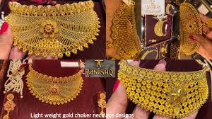 tanishq gold choker necklace designs