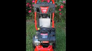 I bought it at a weak moment, when i really needed one that day to do the outside windows. Troy Bilt 2800 Psi 2 3 Gallons Gpm Cold Water Gas Pressure Washer Carb Compliant Review Youtube