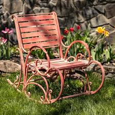 Iron Rocking Chairs 3 Color Options