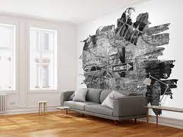 Wall Mural Black And White New York