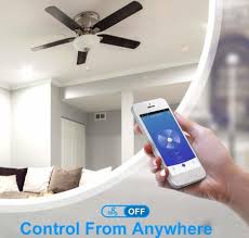 That's a big fat no! Wifi Smart Ceiling Fan Light Wall Switch Smart Life Tuya App Remote Various Speed Control Compatible With Alexa And Google Home Us Plug Buy On Zoodmall Wifi Smart Ceiling Fan Light Wall Switch Smart Life Tuya App