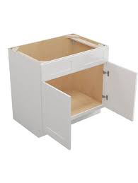 shaker white 36 sink base cabinet