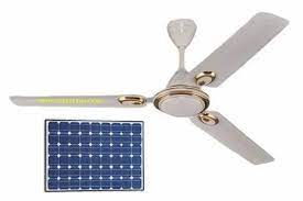 12 vdc metal bldc solar ceiling fan