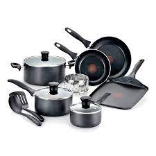 How much does the shipping cost for t fal pans set? T Fal Pure Cook Nonstick Aluminum 12 Piece Cookware Set Bed Bath Beyond