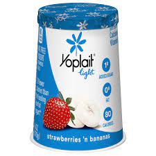 yoplait yogurt fat free strawberries