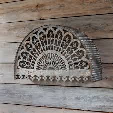 Corrugated Metal Wall Arch