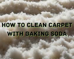 cleaning carpets the baking soda