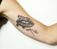 lips tattoo by andrea mes post 17630