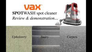 vax spotwash spot cleaner review