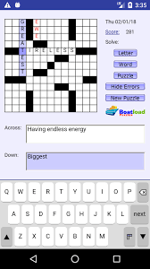 They're equally good for kids learning how to spell, for adults wanting to stimulate their mind, or for senior citizens looking to keep their minds sharp. Daily Crosswords For Android Apk Download