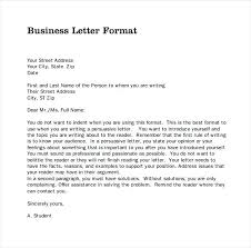 New Business Letter Format Proper Spacing Sample Naveshop Co