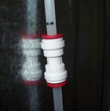 When you do this, you'll also need to close the water line that leads to the ice maker. How To Tighten Fix Ice Maker S Drainage Tube Connector Home Improvement Stack Exchange