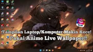cara memasang live wallpaper anime di