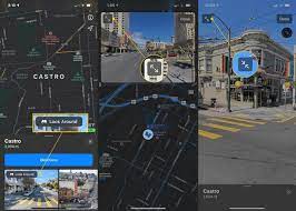 how to use apple maps street view