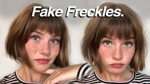 i try every fake freckle method so you