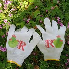 Letter R Gloves Personalized Gift