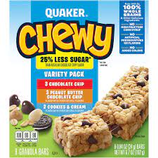 quaker chewy granola bars variety pack