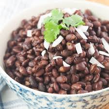 instant pot black beans soaked or